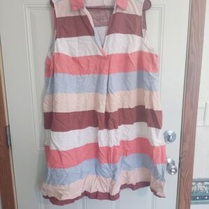 Liz Claiborne Multicolor Striped Blouse